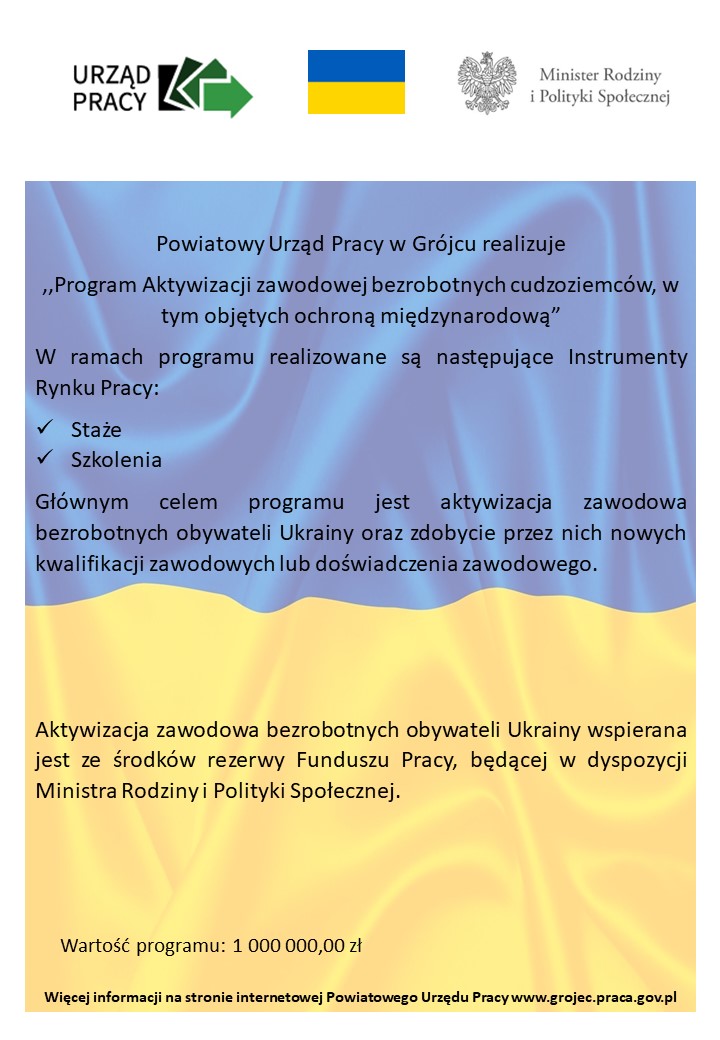 Plakat program Ukraina