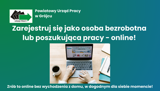 Zdjęcie artykułu Zarejestruj się jako osoba bezrobotna lub poszukująca pracy – szybko i wygodnie!