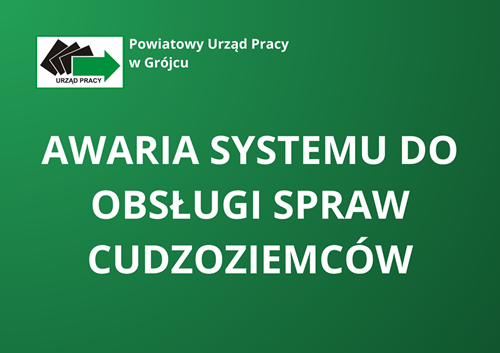 Zdjęcie artykułu AWARIA SYSTEMU - KOMUNIKAT