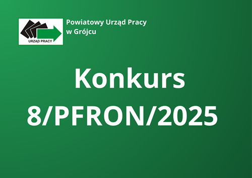 Zdjęcie artykułu Nabór wniosków o skierowanie do odbycia stażu dla 2 osób poszukujących pracy niepozostających w zatrudnieniu ze środków Państwowego Funduszu Rehabilitacji Osób Niepełnosprawnych (PFRON)