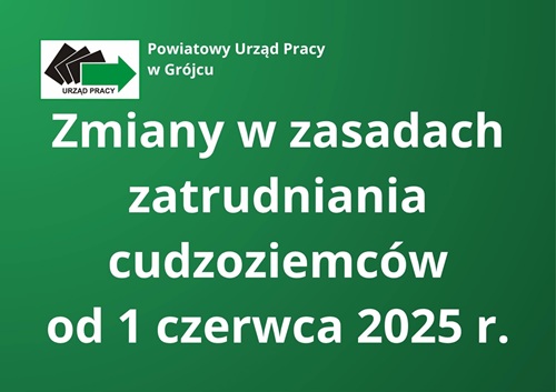 Zdjęcie artykułu Zmiany w zasadach zatrudniania cudzoziemców od 1 czerwca 2025 r.