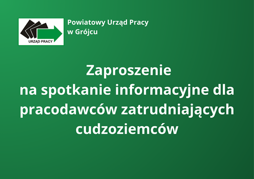 Zdjęcie artykułu Zaproszenie na szkolenie dla pracodawców zatrudniających cudzoziemców