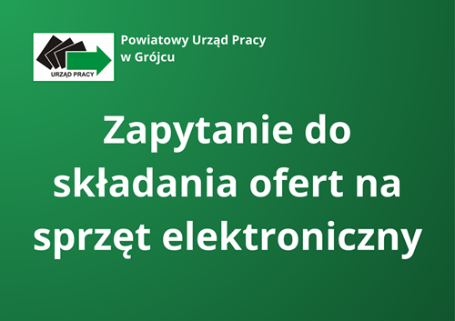 Zdjęcie artykułu Zapytanie do składania ofert